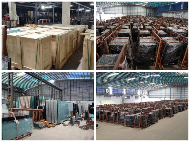 foshan nanhai ruixin glass co., ltd linea di produzione del fabbricante